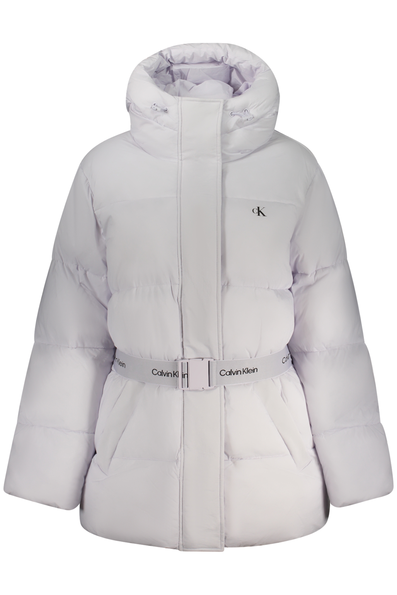 Calvin Klein naiste kapuutsiga jope vööga